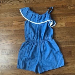 Justice Denim Romper